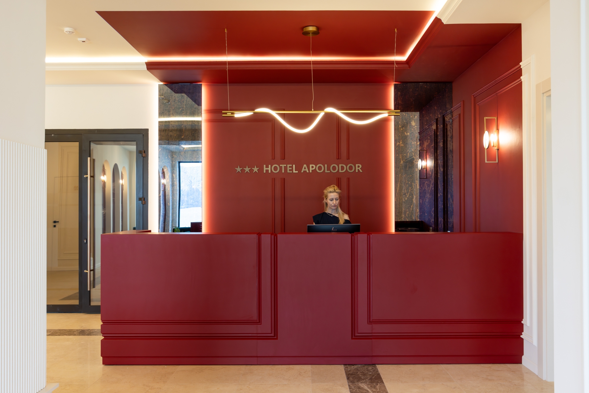 Banner receptie